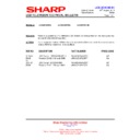 Sharp LC-32DH500E (serv.man25) Technical Bulletin