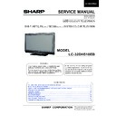 lc-32dh510eb service manual