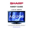Sharp LC-32DH77E Handy Guide
