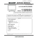 Sharp LC-32GD8EA Service Manual