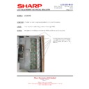 Sharp LC-32GD8EK (serv.man49) Technical Bulletin