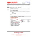 Sharp LC-32LD145E (serv.man6) Service Manual / Technical Bulletin
