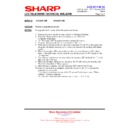 Sharp LC-32LD145E (serv.man7) Service Manual / Technical Bulletin