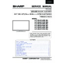 Sharp LC-32LD145K(B) Service Manual