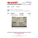 Sharp LC-32LE144E (serv.man7) Service Manual / Technical Bulletin