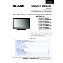 Sharp LC-32LE210E (serv.man2) Service Manual