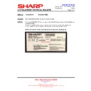 Sharp LC-32LE351K (serv.man8) Service Manual / Technical Bulletin