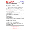 Sharp LC-32LE511E (serv.man10) Service Manual / Technical Bulletin