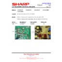 Sharp LC-32LE511E (serv.man5) Service Manual / Technical Bulletin