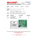 Sharp LC-32LE511E (serv.man8) Service Manual / Technical Bulletin
