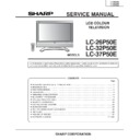 Sharp LC-32P50E (serv.man3) Service Manual