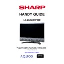 Sharp LC-32P50E Handy Guide