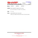Sharp LC-32P70E (serv.man60) Service Manual / Technical Bulletin