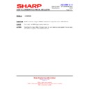 Sharp LC-32RD2E (serv.man17) Service Manual / Technical Bulletin