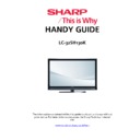 Sharp LC-32SH130K Handy Guide