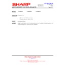 Sharp LC-32SH7EB (serv.man2) Service Manual / Technical Bulletin