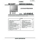 Sharp LC-37AD1E (serv.man2) Service Manual