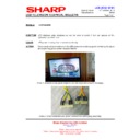 Sharp LC-37LE320E (serv.man4) Service Manual / Technical Bulletin