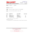 Sharp LC-37RD2E (serv.man19) Technical Bulletin