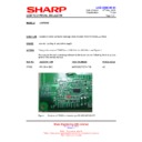Sharp LC-37X20E (serv.man23) Service Manual / Technical Bulletin