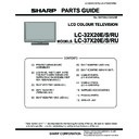 Sharp LC-37X20E (serv.man9) Service Manual / Parts Guide