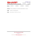 Sharp LC-37XD1E (serv.man23) Service Manual / Technical Bulletin
