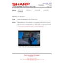 Sharp LC-37XD1E (serv.man25) Service Manual / Technical Bulletin