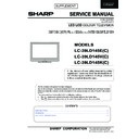 Sharp LC-39LD145K(C) Service Manual