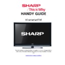 Sharp LC-40CT2E Handy Guide