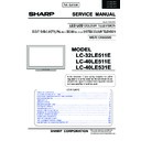 Sharp LC-40LE531E (serv.man2) Service Manual