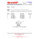 Sharp LC-40LE600E (serv.man22) Service Manual / Technical Bulletin