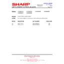 Sharp LC-40LE811E (serv.man26) Technical Bulletin