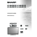 Sharp LC-40LE821E (serv.man15) User Manual / Operation Manual