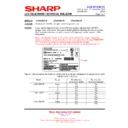 Sharp LC-40LE831E (serv.man26) Service Manual / Technical Bulletin