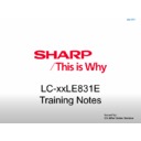 Sharp LC-40LE831E Handy Guide
