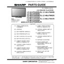 Sharp LC-40LU700E (serv.man14) Service Manual / Parts Guide