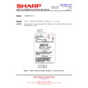 Sharp LC-42DH77E (serv.man17) Technical Bulletin