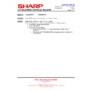 Sharp LC-42LE761K (serv.man5) Service Manual / Technical Bulletin