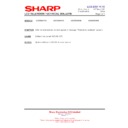 Sharp LC-42SA1E (serv.man14) Service Manual / Technical Bulletin