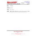 Sharp LC-45GD1E (serv.man57) Technical Bulletin