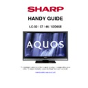 Sharp LC-46D65E Handy Guide