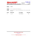 Sharp LC-46X8E (serv.man15) Service Manual / Technical Bulletin