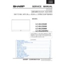 Sharp LC-50LD266K (serv.man3) Service Manual
