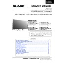 Sharp LC-50LE751K (serv.man3) Service Manual