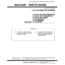 Sharp LC-52LE831E (serv.man10) Service Manual / Parts Guide