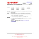 Sharp LC-52XD1E (serv.man17) Service Manual / Technical Bulletin