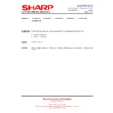 Sharp LC-52XD1E (serv.man21) Service Manual / Technical Bulletin