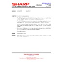 Sharp LC-52XS1E (serv.man13) Service Manual / Technical Bulletin