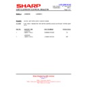 Sharp LC-52XS1E (serv.man14) Service Manual / Technical Bulletin