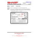 Sharp LC-60LE651K (serv.man8) Service Manual / Technical Bulletin